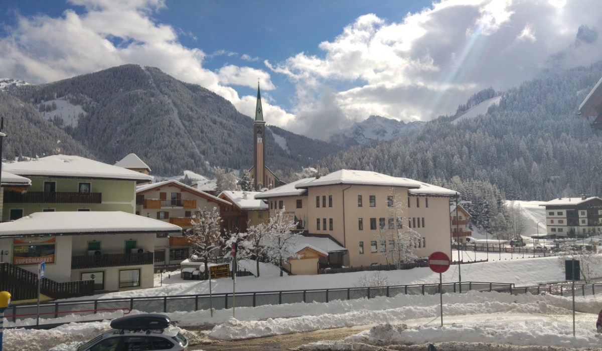 Hotel Monzoni - Snowy landscape of Pozza di Fassa