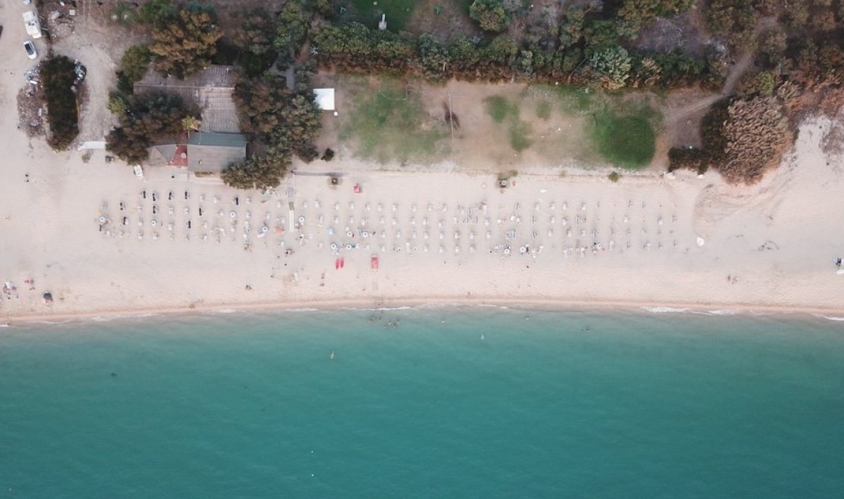 Sayonara Hotel Club Village - Sayonara Club Hotel Village aerial view of the beach