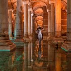 Basilica Cistern of Yerebatan in Istanbul. 5