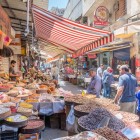 Spice and vegetable market in downtown Amman