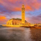 The Hassan II Mosque in Casablanca, Morocco