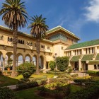 Details of the gardens of Mohamed V Square in Casablanca, Morocco