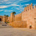 Entrance of the Kasbah of the Udayas in Rabat, Morocco