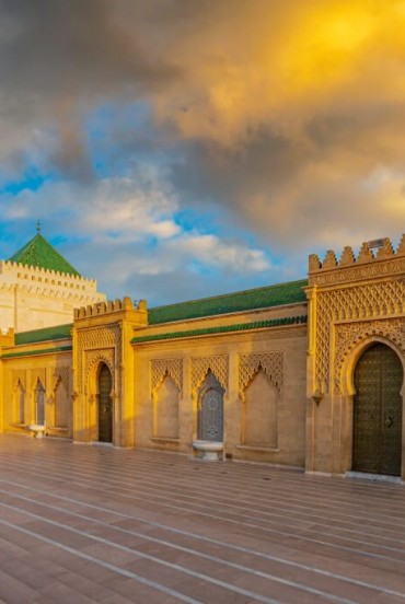 Mausoleum of Mohammed V in Rabat, Morocco