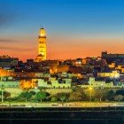 In the evening, Meknes, the city, has been declared a UNESCO World Heritage Site