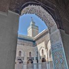 Madrasa and Minaret of Bou Inania in Fes, Morocco