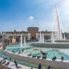 Mohammed V Square and the Palace of Justice in Casablanca, Morocco