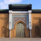 Entrance portal of the Royal Palace in Casablanca, Morocco