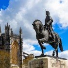 Statue of Nuno Álvares Pereira, also known as Santo Condestável, Count of Arraiolos