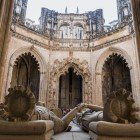 Statue in the Monastery of Santa Maria da Vitória in Portugal