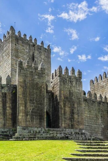 Guimarães Castle built in the medieval period (10th century)