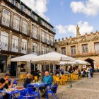 Oliveira Square, a UNESCO World Heritage site in the Historic Center of Guimarães, Portugal