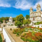 View of the Sanctuary of the city of Braga in Portugal