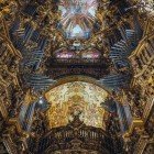 Pipe organ of the famous Cathedral of Braga, the oldest archdiocese in Portugal