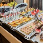 Dessert buffet aboard the Beau Rivage 5 ★★★★★ Luxury motor yacht