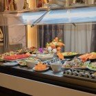 Vegetable buffet aboard the Beau Rivage 5 ★★★★★ Luxury motor yacht