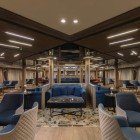 Interior lounges of the Royal Elite 5 ★★★★★ luxury motor yacht