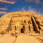 Abu Simbel and Isambul is an archaeological site in the Aswan Governorate in southern Egypt, on the western bank of Lake Nasser.