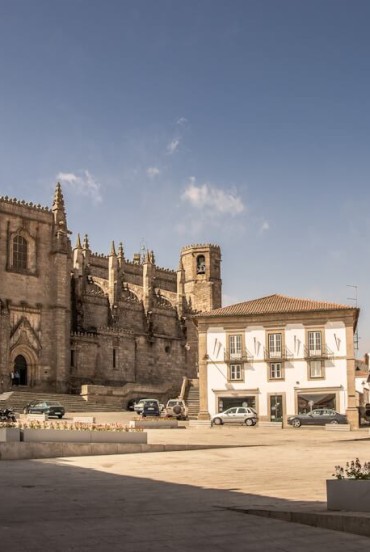 The Gothic Cathedral of Covilhã in the eponymous city in the Bragança district of Portugal