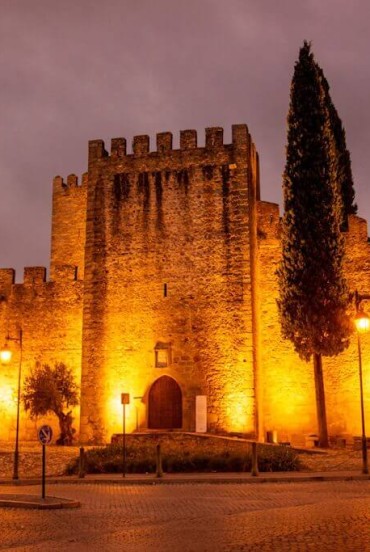 14th-century Gothic castle of Alter do Chão in the Alentejo region