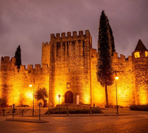 14th-century Gothic castle of Alter do Chão in the Alentejo region