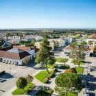 The covered municipal market in the village of Alter do Chão, in Alentejo, Portugal