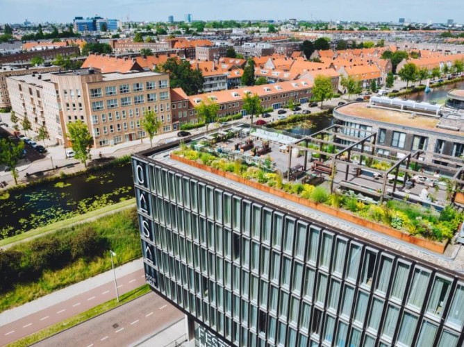 Hotel Casa Amsterdam -  View of the Property and Roof Garden