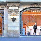 Hermes, a world-famous French luxury brand, is located on Paseo de Gracia in Barcelona