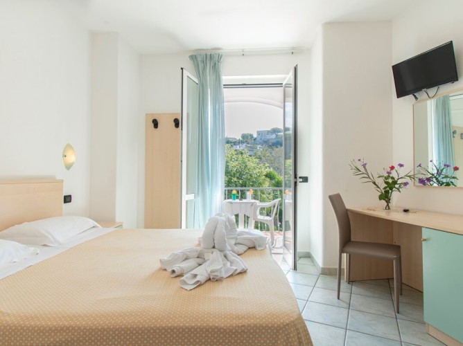 Hotel Park Victoria - Double room with balcony overlooking the garden