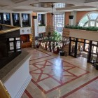 Details of the lobby and reception area of the Perissa Hotel Convention in the city of Kayseri, Cappadocia, Turkey