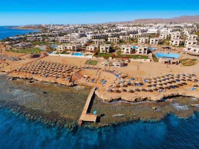 Amphoras Blu Hotel - Amphoras Blu Hotel panoramic view of the property and beach from a drone