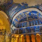 Spectacular paintings inside a rock-carved church in the Göreme Open-Air Museum in Cappadocia