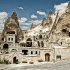 The open-air museum of the city of Göreme in Cappadocia