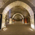 The Sultanhani Caravanserai features an imposing stone-fortified architecture